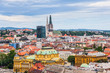 Panorama of Zagreb
