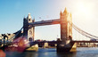 sunny tower bridge