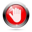 Illustration: Metallic glossy icon Metallic glossy icon