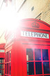 sunshine on phone box