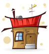 cartoon house