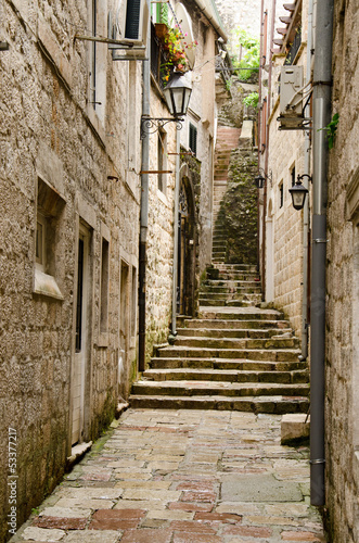 Photo: Kotor. Stairs Kotor. Stairs