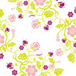 Abstract floral pattern