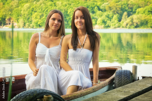 Photo: Two beauty's one boat Two beauty's one boat