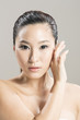 Portrait of a beautiful Chinese female model.