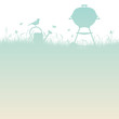 Summer Meadow Barbecue Turquoise/Beige