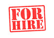 FOR HIRE