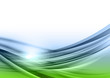Vector: green and blue abstract green and blue abstract