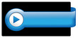 Vektor: Blue Web Button (pin badge icon symbol blank template vector) Blue Web Button (pin badge icon symbol blank template vector)