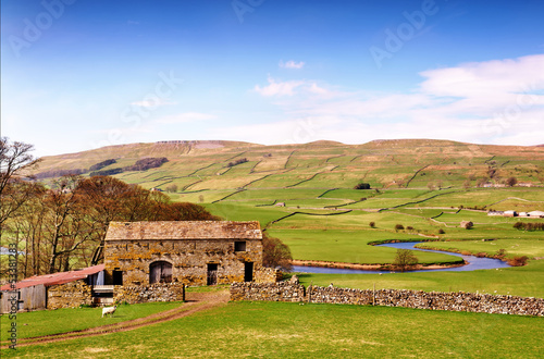 Photo: Barn near River Ure in the Yorkshire Dales Barn near River Ure in the Yorkshire Dales