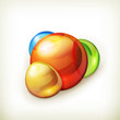 Vector: Molecule icon Molecule icon