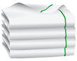 Set of white towel