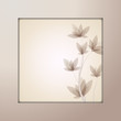 Vektor: vector template "framed flowers" vector template "framed flowers"