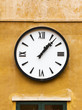 Vintage clock on wall