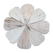 wood flower isolated