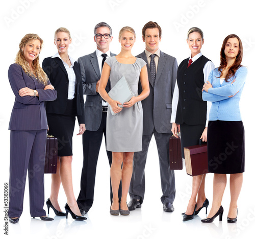 Photo: Business people team. Business people team.