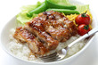 Photo: teriyaki chicken on rice, japanese cuisine teriyaki chicken on rice, japanese cuisine