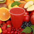 Photo: Frischer Saft aus roten Früchten Frischer Saft aus roten Früchten