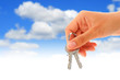 Keys in hand.