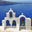 unique Santorini, beautiful details - church bells