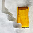 unique Santorini, beautiful details - door