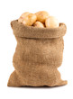 Photo: Sack of ripe potatoes Sack of ripe potatoes