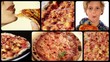 pizza, collage