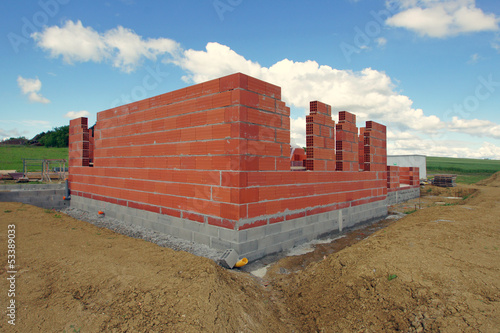 Photo: construction maison - maçonnerie # czm construction maison - maçonnerie # czm