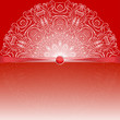 Round ornament with the push-buttons