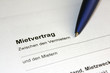 Mietvertrag