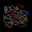 Fish Silhouettes