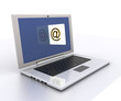 Illustration: Concept of receiving email Concept of receiving email