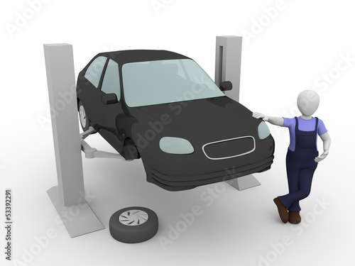 Illustration: mechanical repair mechanical repair