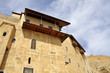 Mar Saba convent facade.