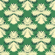 Pattern with damask motifs