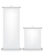 Roll up banner white