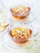 Foto: Cup of elder flower tea Cup of elder flower tea