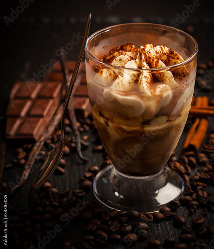 Photo: Frozen tiramisu dessert Frozen tiramisu dessert