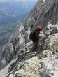 via ferrata dans les Dolomites