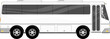 passenger bus vector