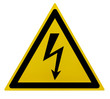 Illustration: High Voltage Sign High Voltage Sign