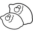 canvas print picture - Funny Lemons