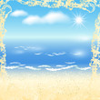Sandy beach