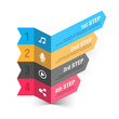 Vector: Modern music theme infographics template Modern music theme infographics template
