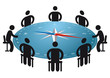 Vector: Richtungs Meeting Richtungs Meeting
