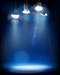 Vector: Studio Lights. Vector illustration. Studio Lights. Vector illustration.