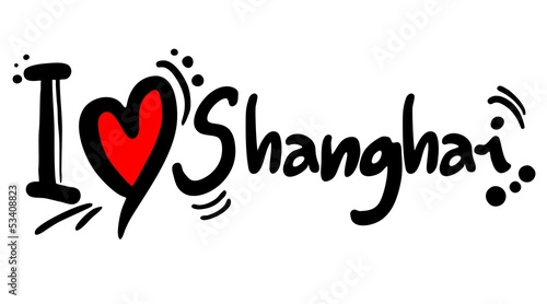 Vector: Love Shanghai Love Shanghai