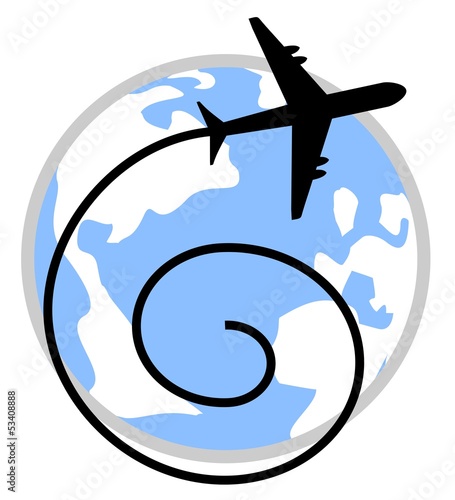 Vector: World and plane World and plane