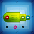 Vector: Options steps modern template Options steps modern template