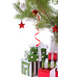  gift boxes under Christmas tree